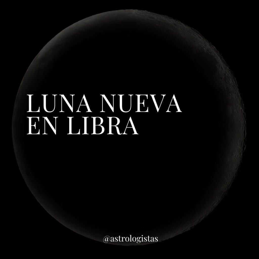 Luna Nueva en Libra