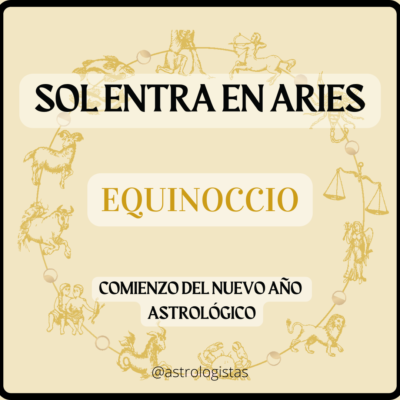Sol en Aries/Equinoccio/Año nuevo astrológico