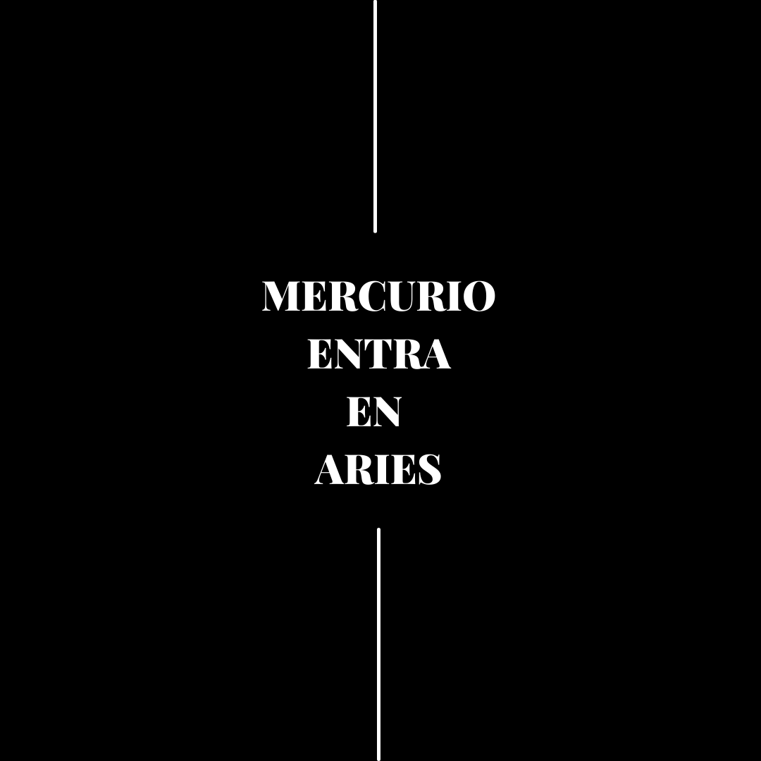 Mercurio en Aries